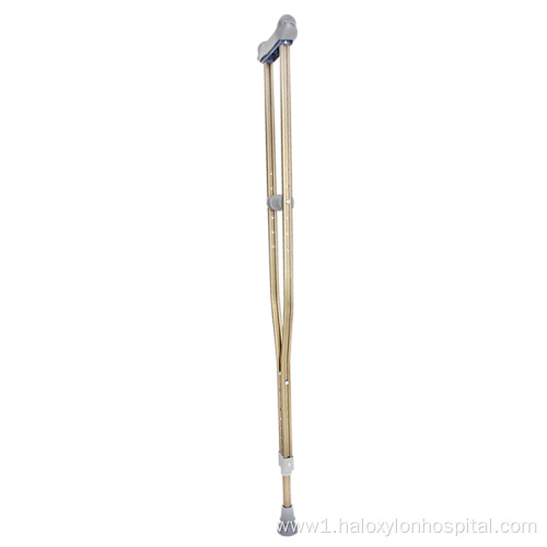 hospital walking stick and cruches